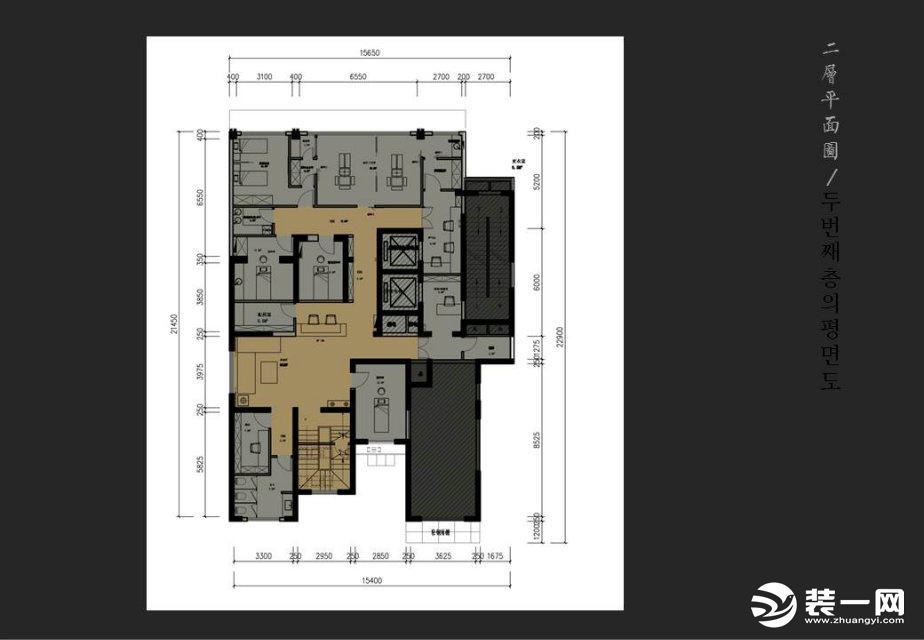 二层平面图-沭阳江南富帝整形美容医院