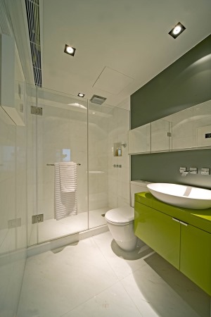 柏悦澜庭-现代简约 107平  二居室 洗手间