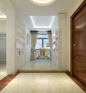 新中式装修比较注重古典古香的基调、家具与装饰的搭配。主要采用硬朗简洁的直线条，空间具有层次感。既使得