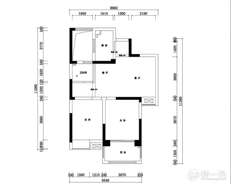 原始户型图