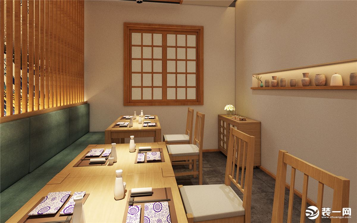日式餐厅装修设计