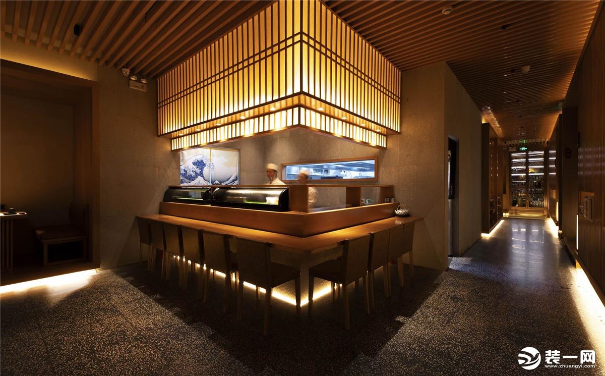 日式料理餐厅设计装饰