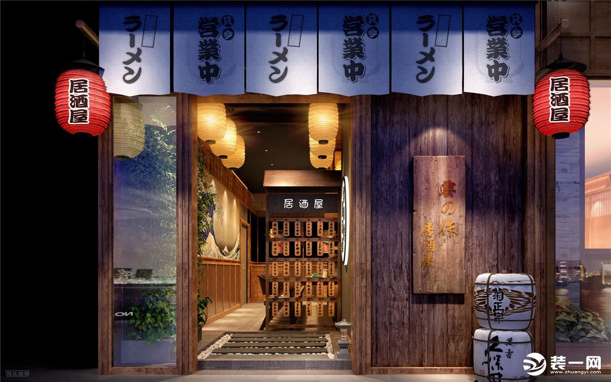 日式寿司店装修设计
