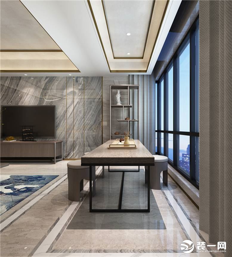 北京红森大宅惠新苑新中式风格造价6.5万