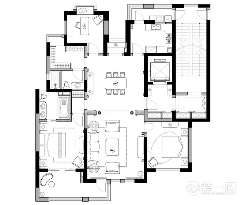 【佳天下装饰】-户型图