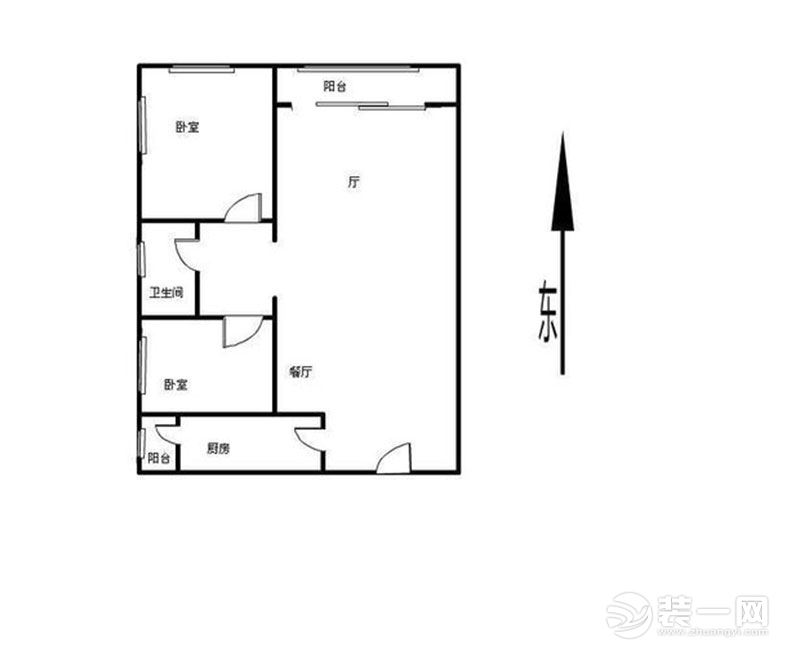 【重庆佳天下装饰】-户型图