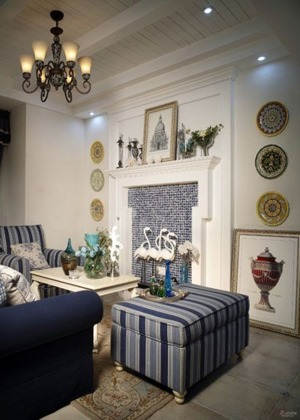 高貴典雅的客廳，暖色的地毯，相當舒適的客廳