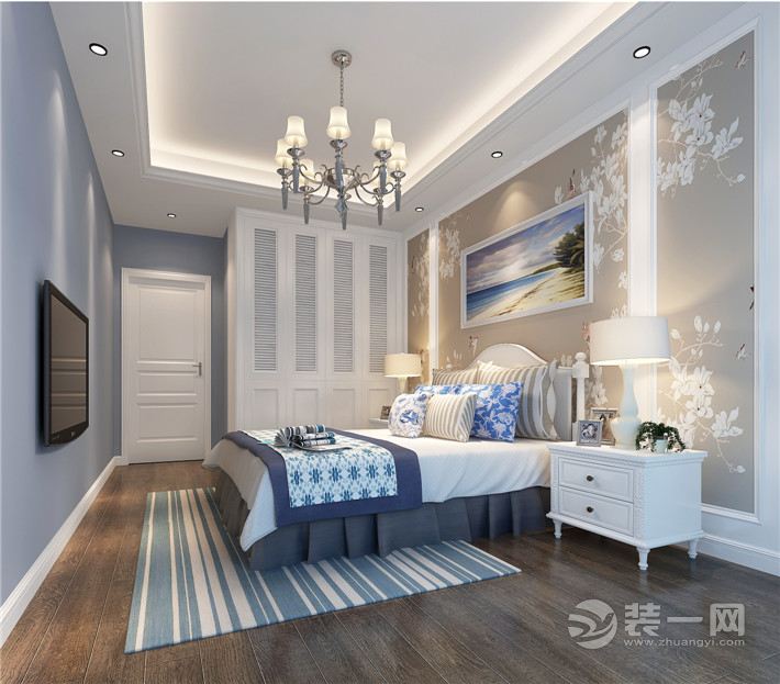 南昌万达旅游城140平米四居室中式风格次卧室