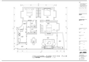 南昌金边瑞香苑120平米三居室简欧风格平面布置图