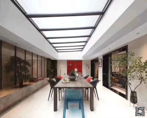 【杭州尚层装饰】1000方现代风格私宅设计实景作品