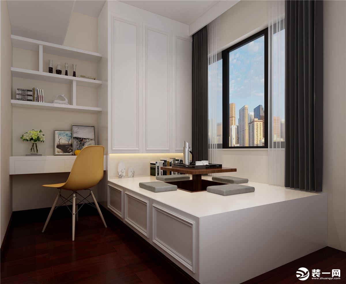 新中式风格在设计上延续了明清时期家居配饰理念，提炼了其中经典元素并加以简化和丰富，在家具形态上更加简
