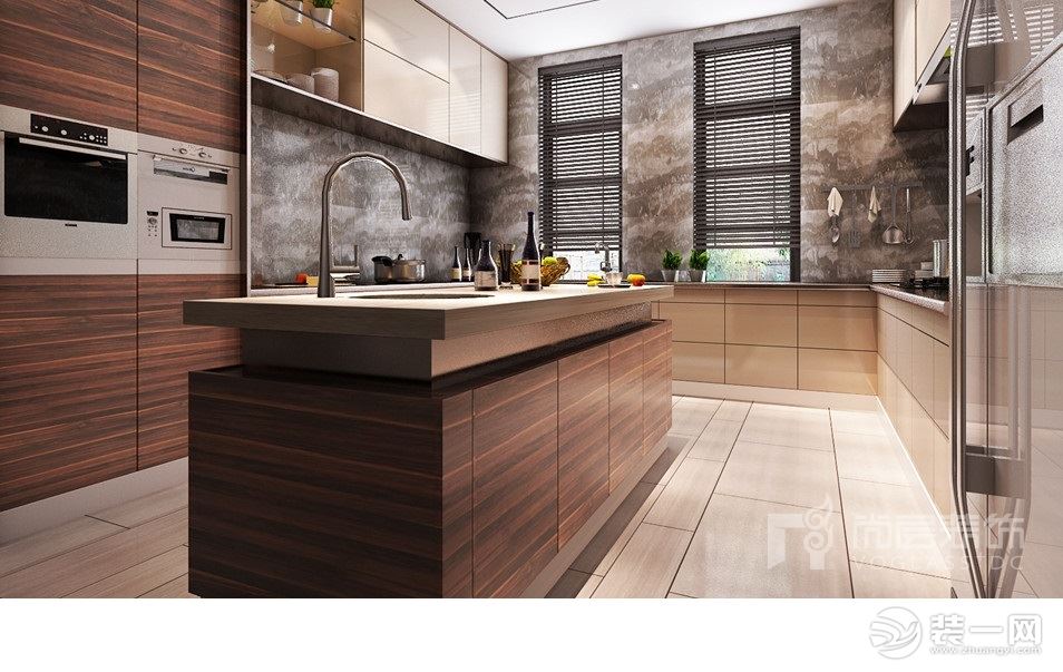 新中式风格厨房装修设计