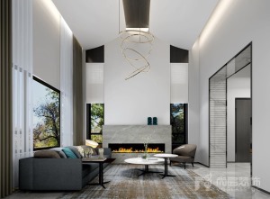 尚层装饰720平米现代风格室内装修案例