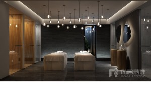 现代风格spa室装修设计