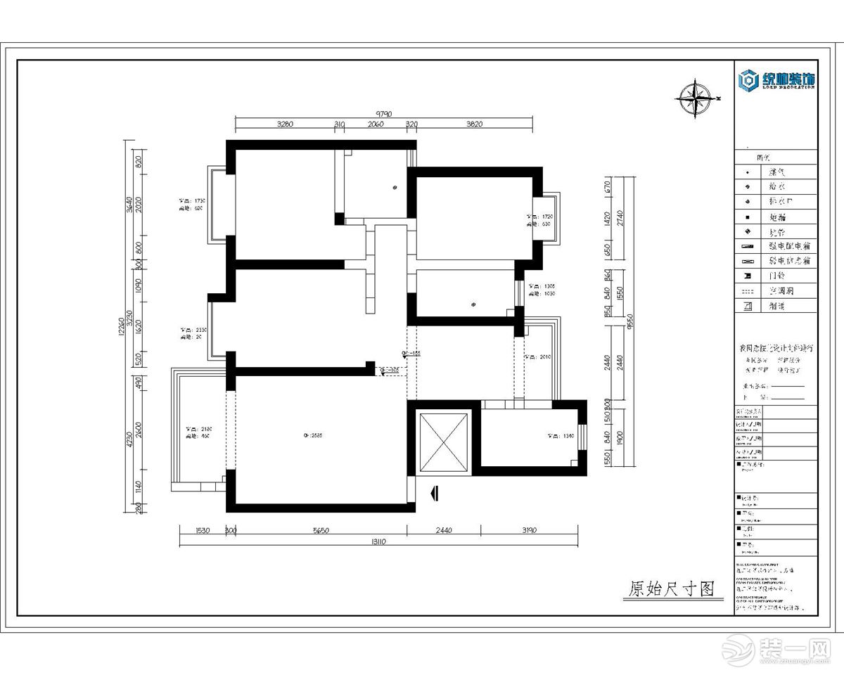 本案例位于龙安佳苑小区，原始户型图是比较方正的，内部结构本身就比较不错，把主卧打通了扩大空间，卫生间