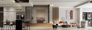 南庭閣 | 35w打造質感簡潔居所，黑白色調舒適又盡顯高級感