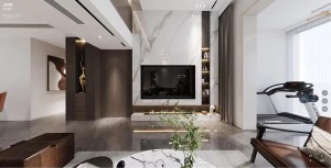 天鹅泉公寓 | 41w打造现代轻奢风，从细节处为居住空间注入艺术的氛围