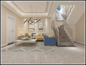 铜仁创艺装饰清水湾-280平米-现代风格客厅装修效果图