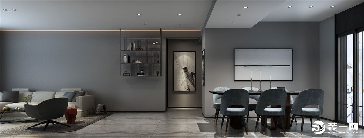 银川新房装修：因人生活习惯而定制的空间，着力表现区别于其他住宅的内在美。