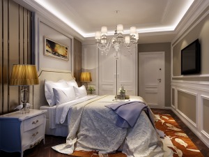 男生卧室，采取简洁细腻色彩和家居