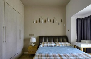 【荣欣装饰】中核时代90平米现代简约装修样板卧室效果图