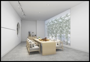 广泽集团|接待厅、茶室、会议室办公现代风效果图