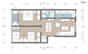 唐河自建房——精致简欧-92100