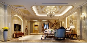 歐式沙發大多色彩典雅、線條簡潔，適于展現現代風格的居室，客廳整體不僅豪華大氣，更多的是愜意和浪漫。