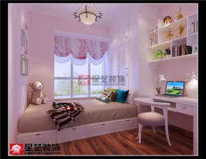 大汉龙城170平四居室新古典风格装修效果图女儿房