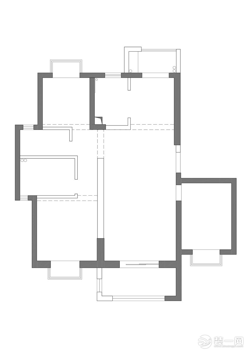 平面結(jié)構(gòu)圖