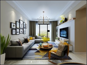 兰州100平米三居室 现代风格 全包预算12万