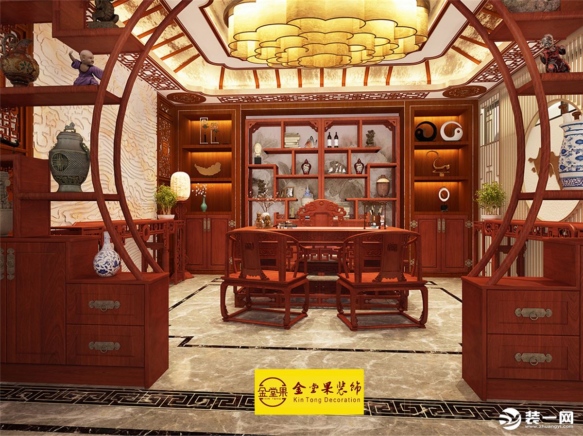 茶室是中式，