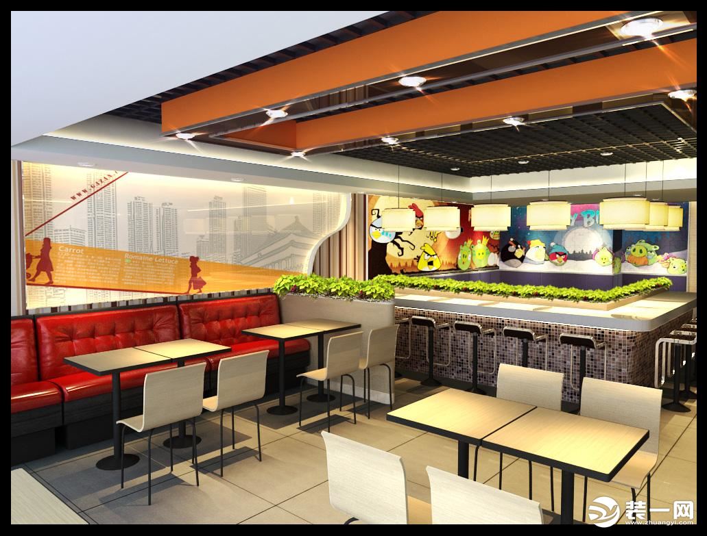 珠海中山餐厅装修设计商铺店铺装修效果图13417776801