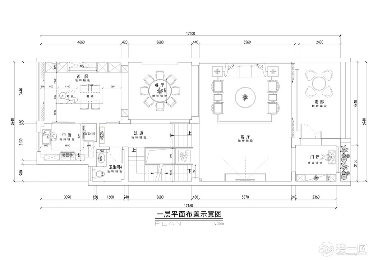 【紅螞蟻裝飾】昆山蘇園+新中式+戶型圖  別墅全包120萬(wàn)