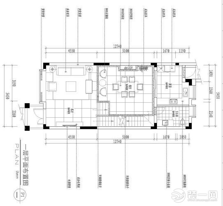 【红蚂蚁装饰】海悦花园350㎡+新中式+户型图  别墅全包120万