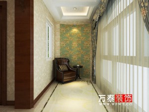 潍坊万泰装饰丨中央华府140平米四居室美式风格案例