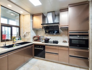 金湖湾136m²新古典风格三居室——厨房