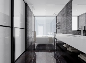 卫生间：卫生间不需要繁杂设计，合得主人意才是家的主题。