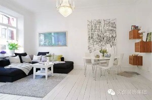 瑞典78㎡白色公寓，演绎纯粹北欧风