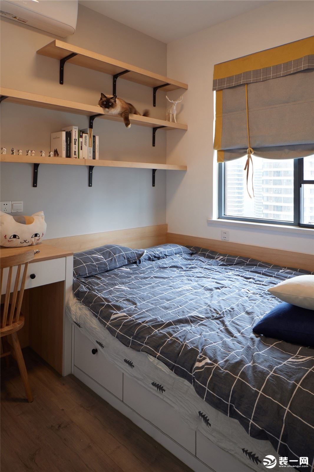 合肥速品空间装饰 文一名门绿洲简欧风格95平-卧室