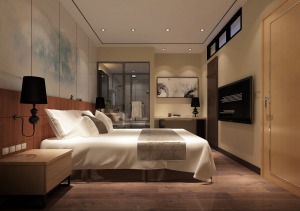 大床客房设计