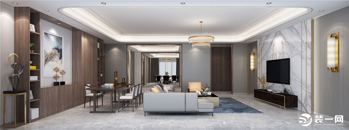 客厅 以简洁的线条感和轻盈的设计感突出现代风格的独特美感，给人简洁、舒适的居家体验。