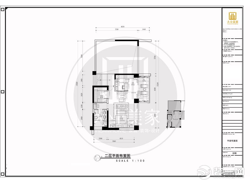 平面家具布置图