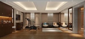 健身房 空间内可安放闲适的身心，舒缓压力。