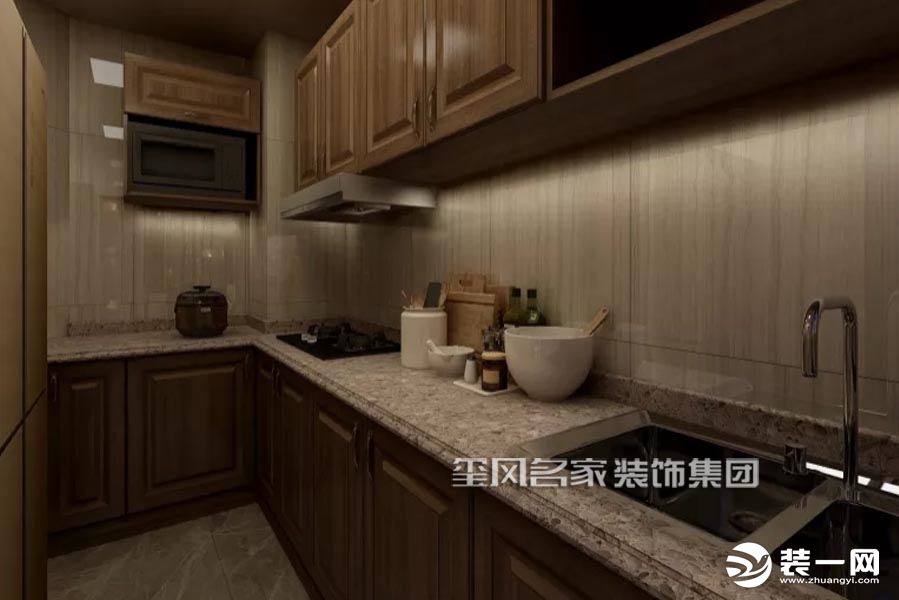 新中式风格--厨房