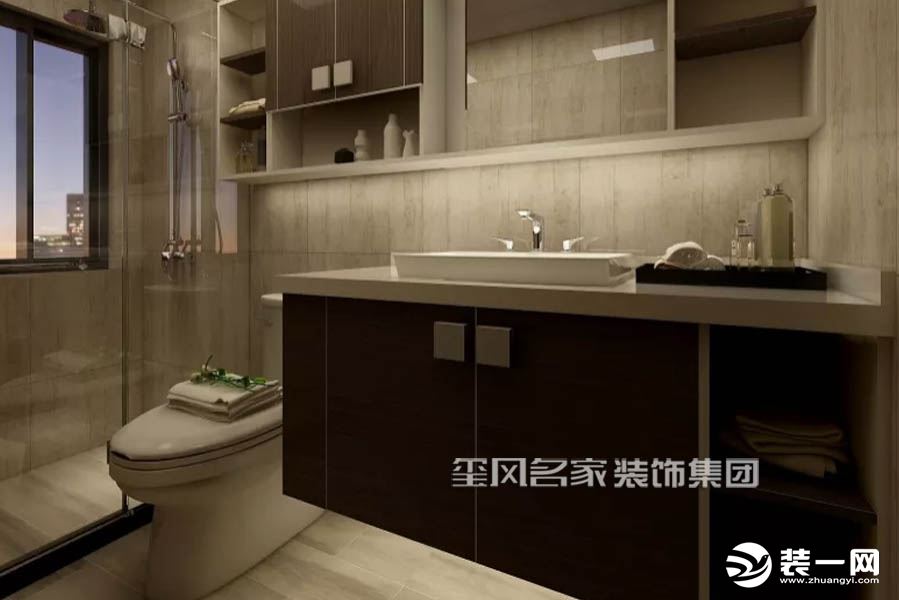 新中式风格--卫生间