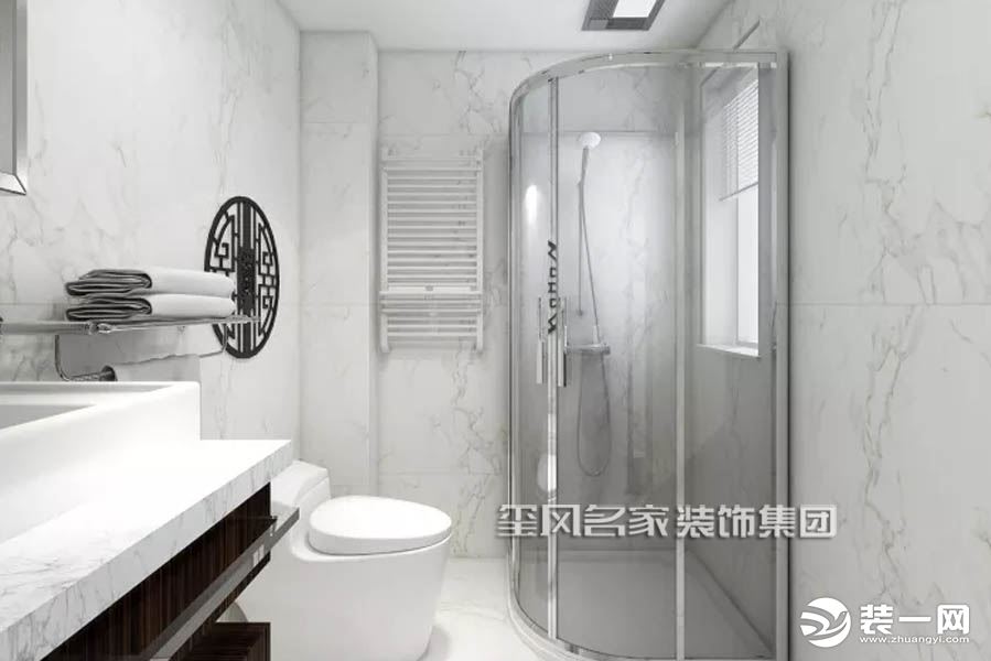 新中式风格--卫生间