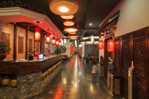 南京高淳味道中式風格中餐廳裝修效果圖