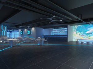 南京星幻迷都VR沉浸式体验馆案例装修效果图
