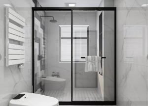 空间规整，动线流畅，使用方便，透明的淋浴隔断，不仅能防水，还可以让卫生拥有更好的光线，更通透，